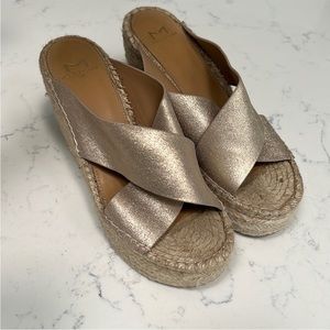 Gold Marc Fisher Wedges